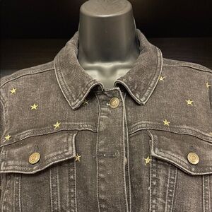 Victoria’s Secret Women's Star-Embroidered Denim Jacket